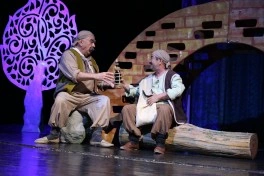 Gənc Tamaşaçılar Teatrında “Hacı Qara” tamaşasının premyerası keçirilib - FOTO