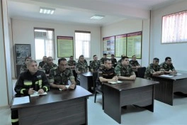 Babək rayonunda yanğın-taktiki təlim keçirilib - FOTO