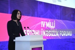 Bakıda IV Milli Kibertəhlükəsizlik Forumu keçirilir - FOTO