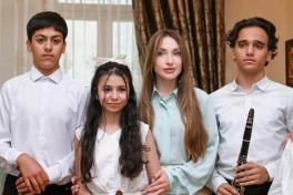 Maqsud İbrahimbəyov Yaradıcılıq Mərkəzində ustad dərsi keçirilib - FOTO