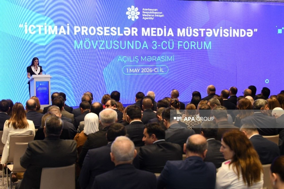 “İctimai proseslər media müstəvisində” mövzusunda forum keçirilib - FOTO - YENİLƏNİB