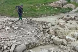 ​​​​​​​Qubada intensiv yağışlar fəsadlara səbəb olub - FOTO