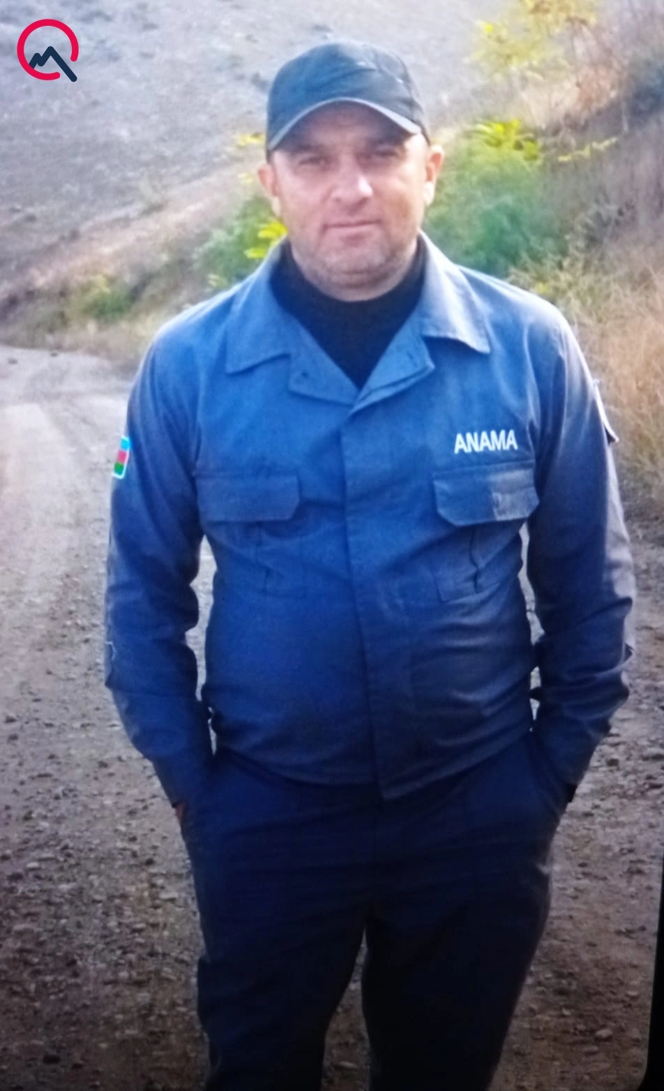 Minaya düşən ANAMA əməkdaşının  - Fotosu