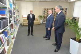 Emin Əmrullayev və Teymur Musayev Qarabağ Universitetinin Klinikasında olublar