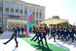 Slovakiya Prezidentinin Şuşada rəsmi qarşılanma mərasimi olub