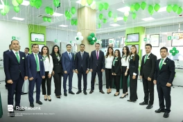 Rabitəbank 32-ci filialını Bakıxanovda açıb - FOTO