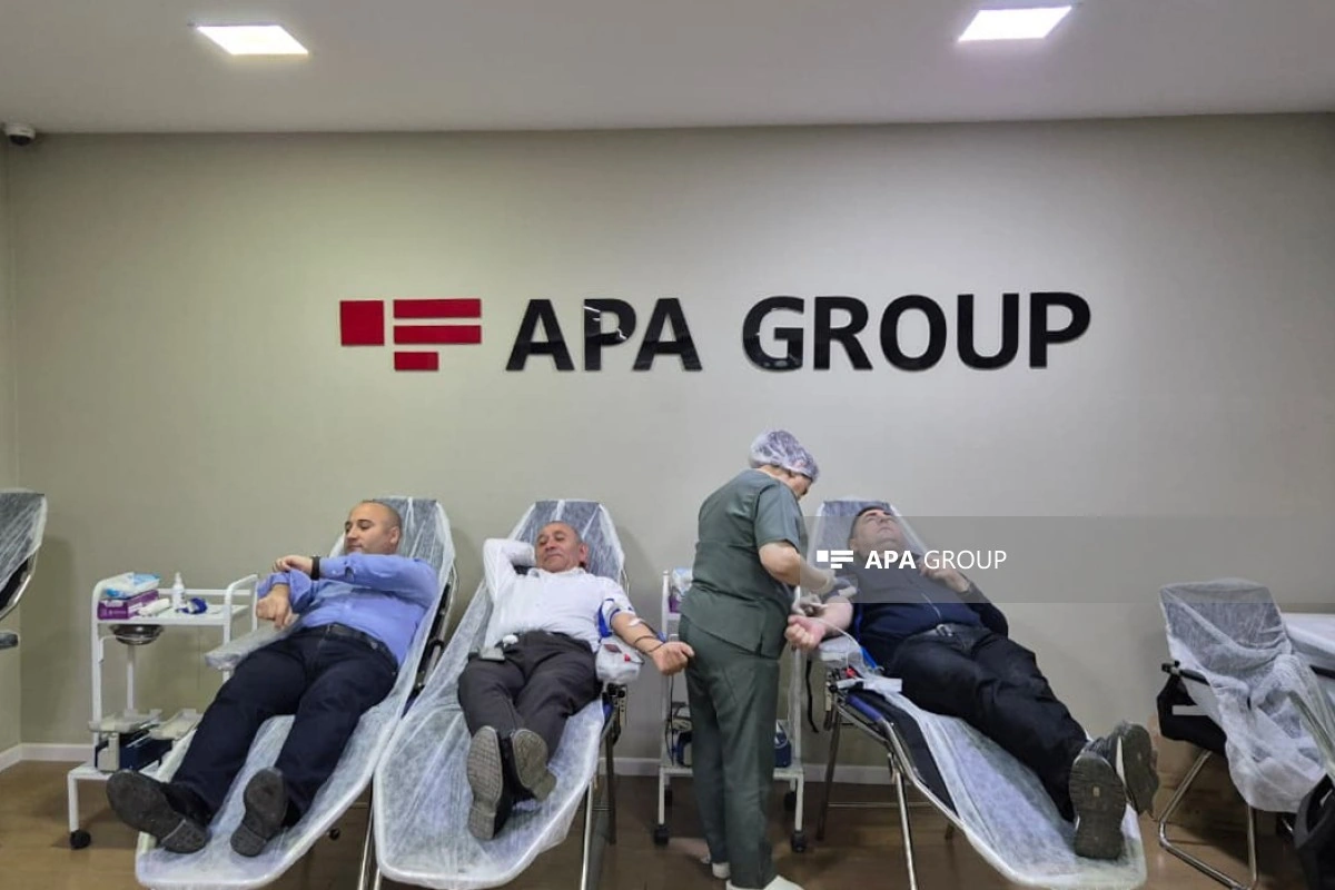 "APA Media Group"da qanvermə aksiyası keçirilib - FOTO