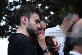 Xalq artisti Tofiq Bakıxanov II Fəxri xiyabanda dəfn edilib - YENİLƏNİB-2 - FOTO