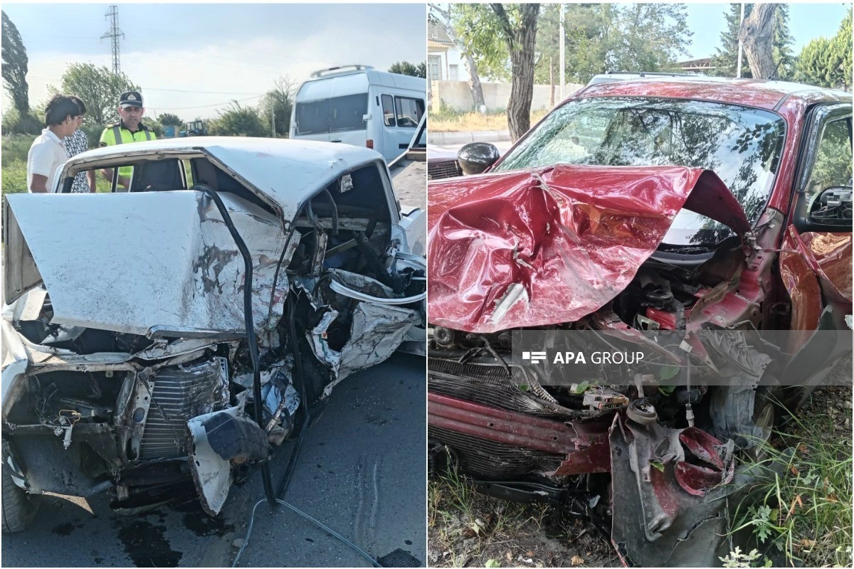 Sabirabadda yol qəzası olub, ölən və xəsarət alanlar var - FOTO