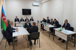 Azərbaycan Dövlət Su Ehtiyatları Agentliyinin sədri Cəbrayıl şəhərində vətəndaşlarla görüşüb