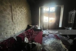 Yasamalda evdə yanğın olub, xəsarət alan var - YENİLƏNİB - FOTO