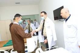 Hərbi Prokurorluğun rəhbərliyi DSX-nin hospitalını və hərbi hissələrini ziyarət edib