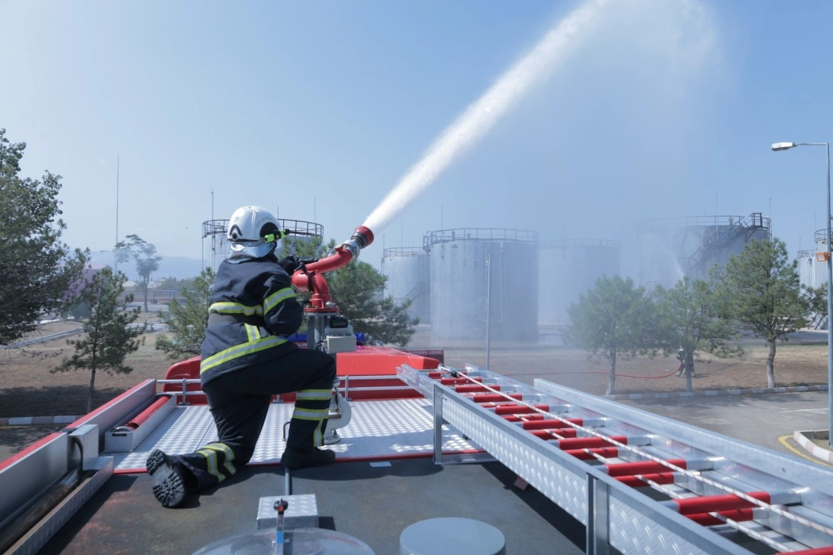 FHN SOCAR Petroleum QSC-nin 23 saylı Naxçıvan Neft Baza Sahəsində mülki müdafiə məşqi kеçirib