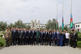 Zəngilan və Cəbrayıl rayonlarında şəhidlərin xatirəsi anılıb - FOTO