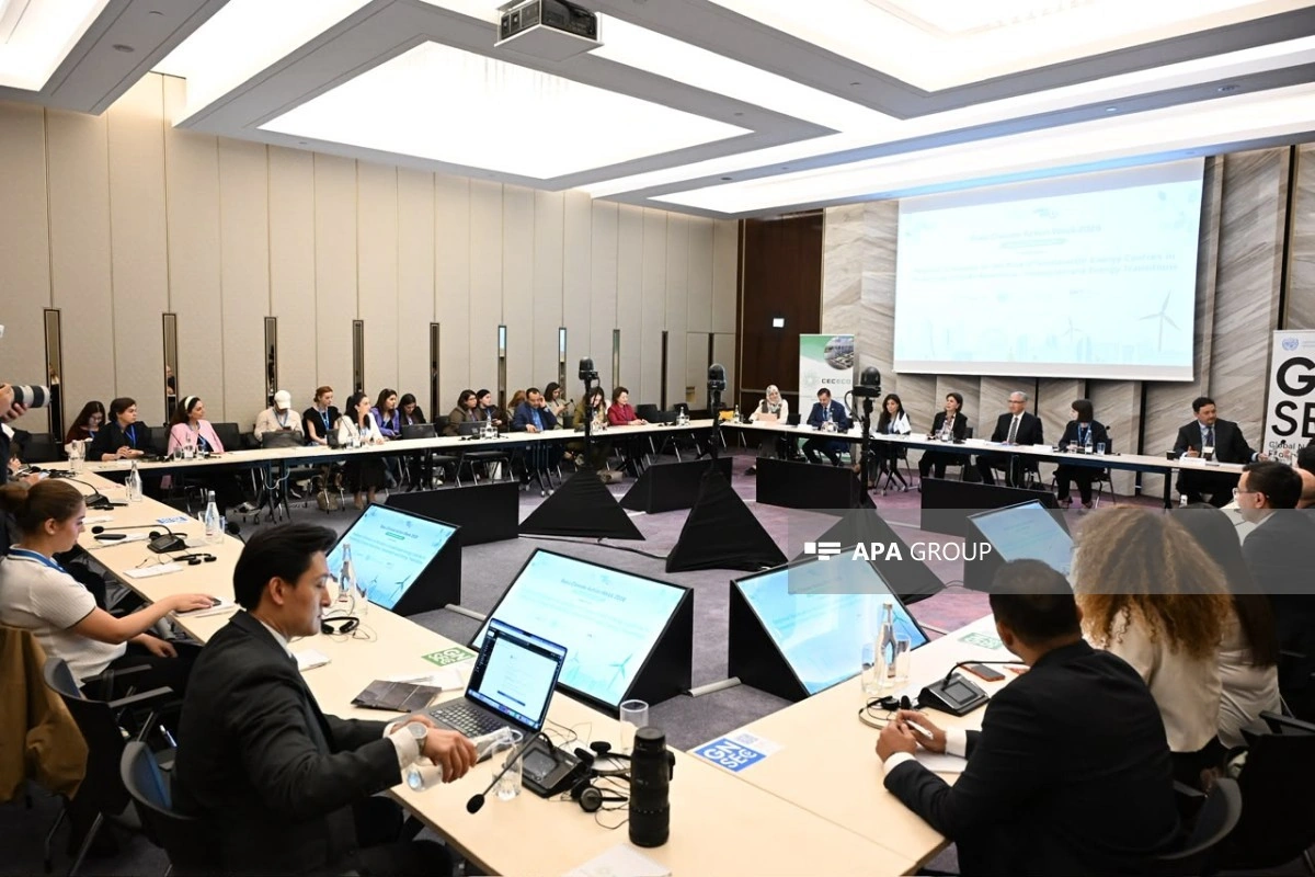 Bakı İqlim Fəaliyyəti Həftəsi çərçivəsində növbəti panel müzakirə keçirilib - FOTO