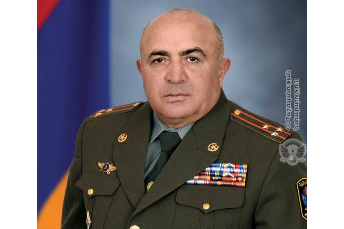 Ermənistanda Xüsusi Ordu Korpusunun komandir müavini vəzifəsindən azad edilib