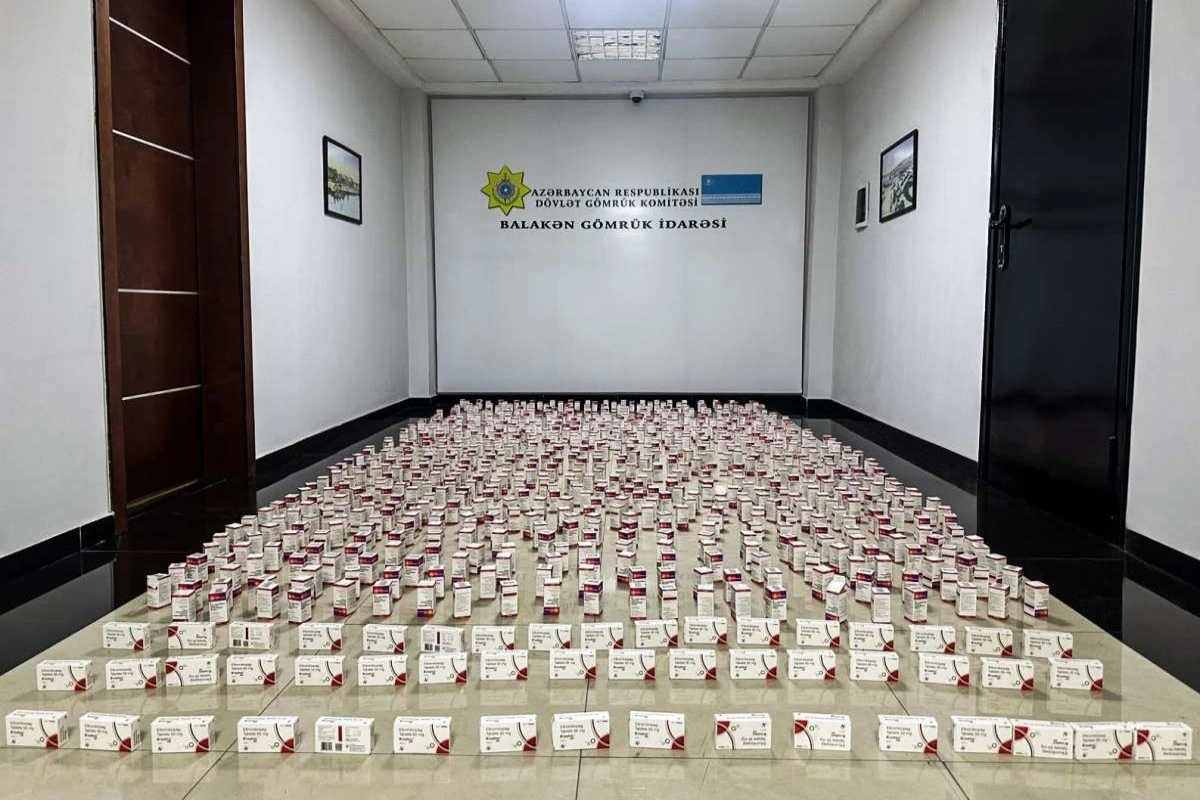 Gömrük nəzarətindən gizlədilən külli miqdarda dərman vasitələri aşkar edilib