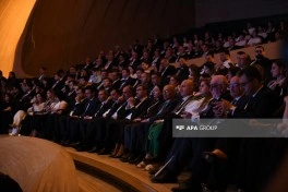 Heydər Əliyev Mərkəzində Ümumdünya Ətraf Mühit Gününə həsr olunmuş beynəlxalq tədbirin açılışı olub - YENİLƏNİB - FOTO