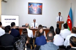 İsmayıllı rayon prokurorluğunda “Açıq qapı” günü keçirilib - FOTO