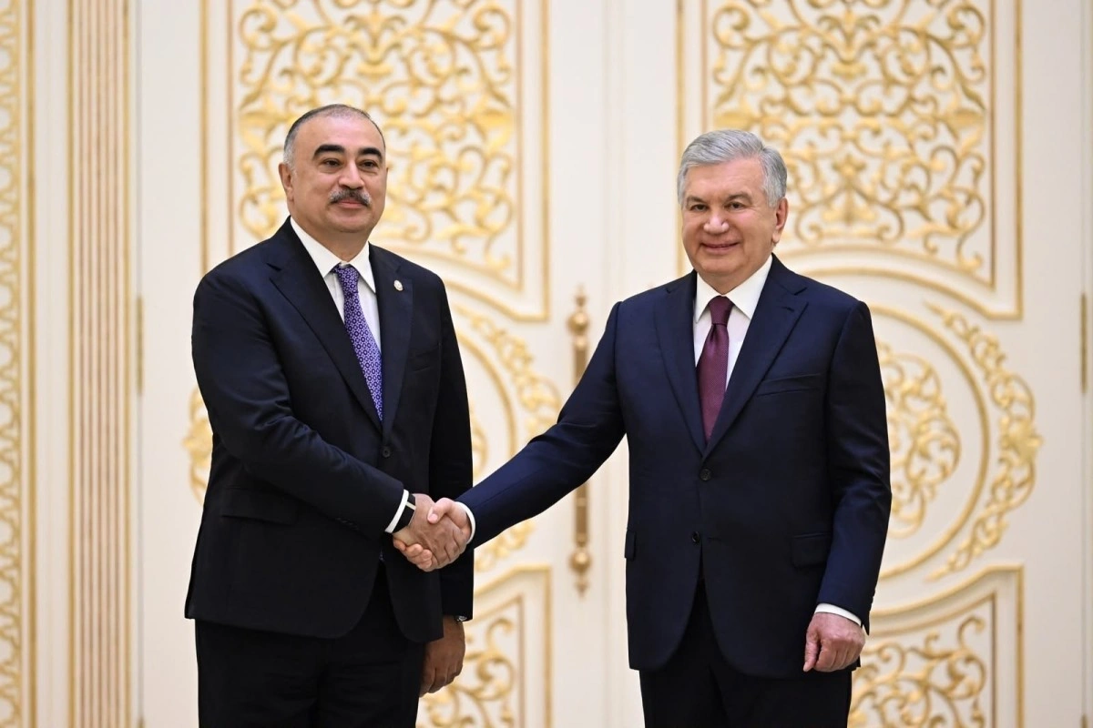 Azərbaycanın Özbəkistandakı səfiri etimadnaməsini Prezident Şavkat Mirziyoyevə təqdim edib