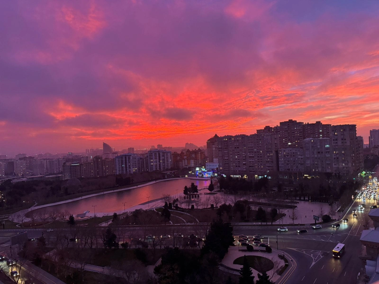 Azərbaycan səması bu gün...  - Fotolar