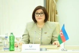 Sahibə Qafarova Çin Xalq Respublikasının Baş prokuroru ilə görüşüb - FOTO