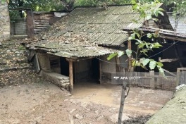 Ordubadda güclü yağışın fəsadları aradan qaldırılır - FOTO - YENİLƏNİB-1