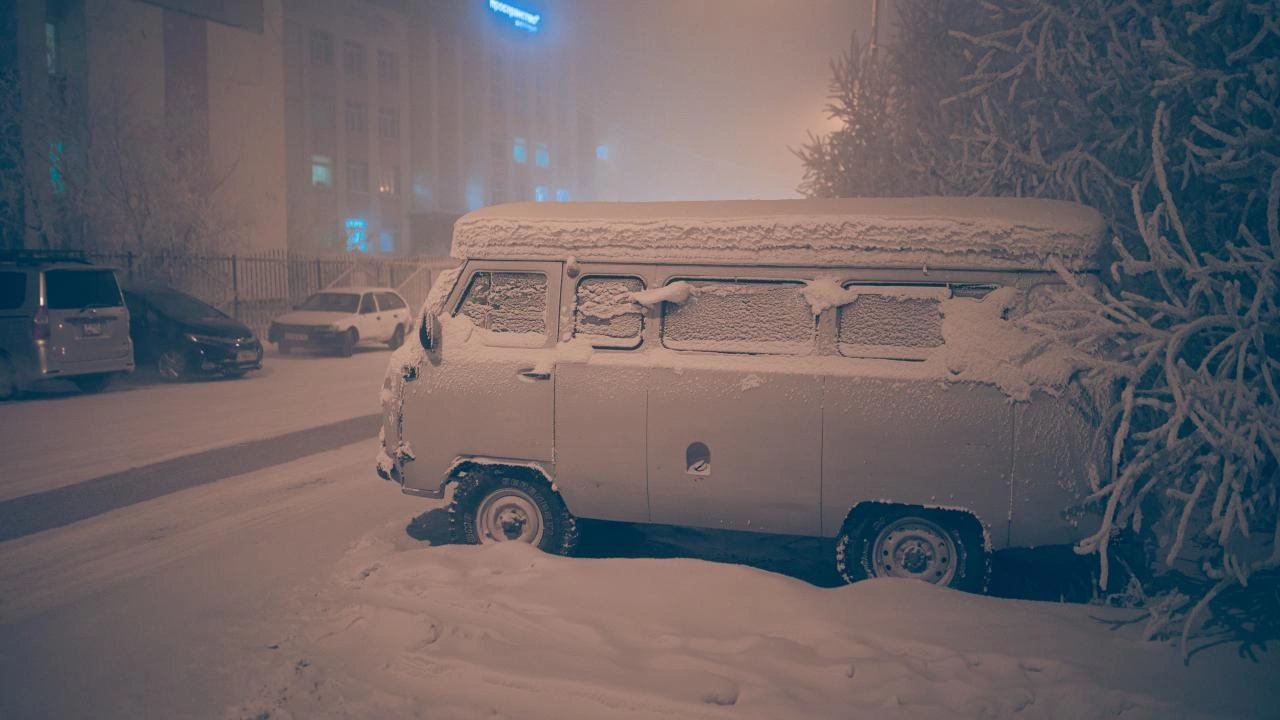 Yakutiyada mənfi 50 dərəcədəki yaşam  - Fotolar