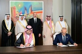 Prezident Ərəb Koordinasiya Qrupuna daxil olan üzv qurumların rəhbər şəxslərini qəbul edib - FOTO