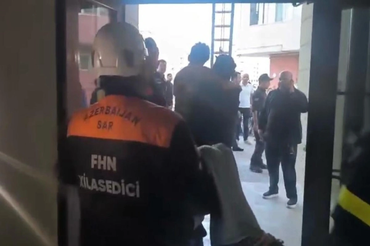 Bakıda obyektdə yanğın söndürülüb, xəsarət alan olmayıb - YENİLƏNİB-1 - FOTO - VİDEO