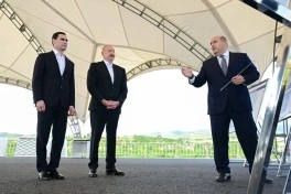Azərbaycan və Türkmənistan prezidentləri Füzuli şəhərinin dağıdılmış yerlərinə baxıblar