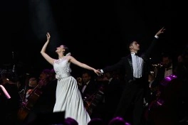 Montrödə Azərbaycanın incəsənət nümayəndələrinin iştirakı ilə qala konsert keçirilib - FOTO