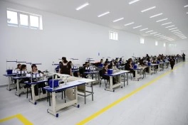 Xocalı şəhərində “Qarabağ Tekstil Evi” MMC istifadəyə verilib - FOTO