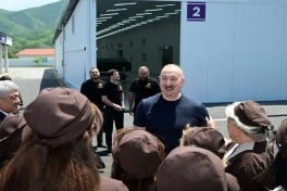 Xocalı şəhərində “Qarabağ Tekstil Evi” MMC istifadəyə verilib - FOTO