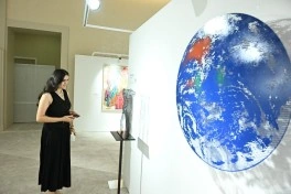 “GabalaFest” çərçivəsində ilk beynəlxalq incəsənət sərgisi açılıb - FOTO