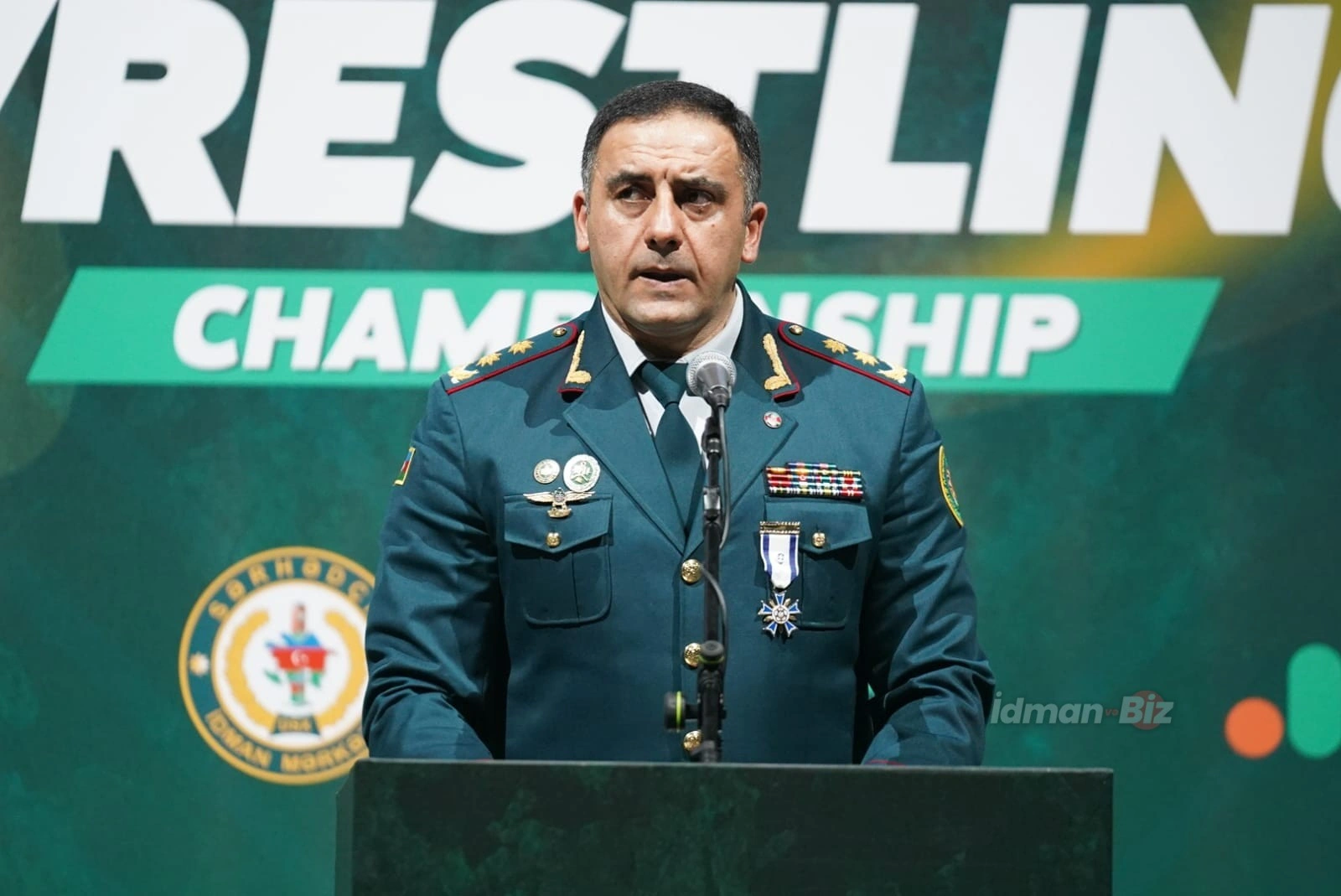 Bakıda hərbçilər arasında güləş üzrə dünya çempionatının bağlanış mərasimi keçirildi  - Fotolar