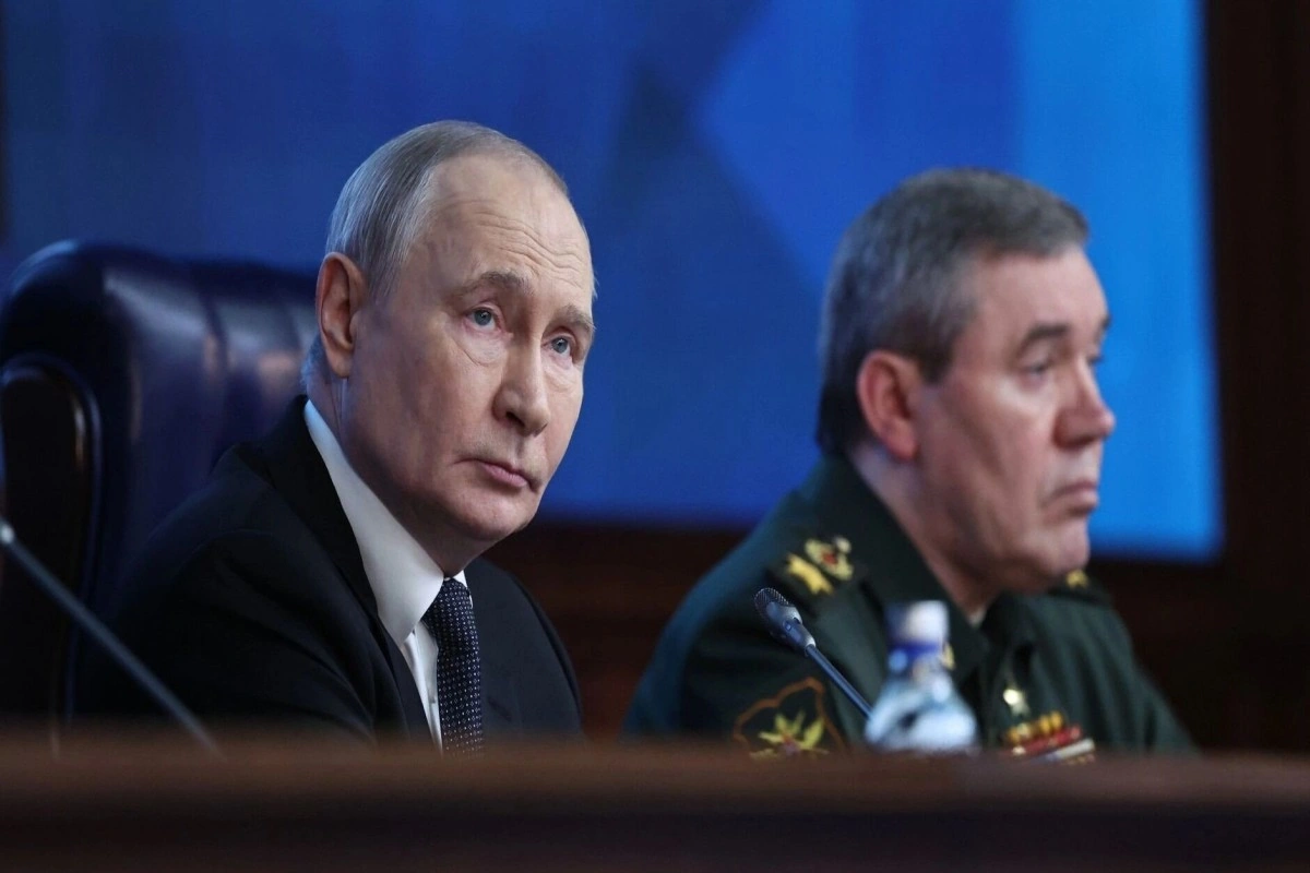 Kreml: Gerasimov Putinə Kiyevdəki hərbi obyektlərə kütləvi zərbənin nəticələrini məruzə edib