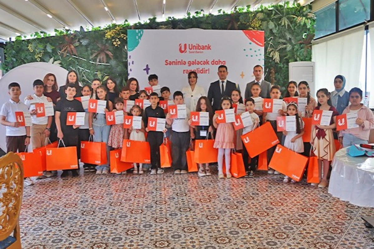 Unibank şəhid və qazi övladları üçün Şirvanda bayram tədbiri keçirib