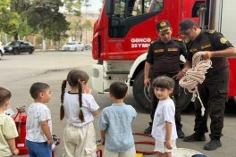 FHN-in Dövlət Yanğından Mühafizə Xidməti növbəti “açıq qapı günü” tədbiri keçirib