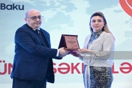 Ümumdünya Qan Donoru Gününə həsr olunmuş tədbir keçirilib - FOTO