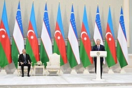 Daşkənddə Azərbaycan və Özbəkistan prezidentlərinin təltifolunma mərasimi keçirilib - YENİLƏNİB