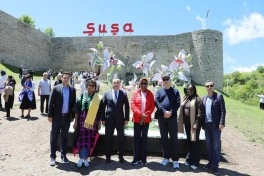 Keniya Ali Məhkəməsinin nümayəndə heyəti Qarabağa səfər edib - FOTO