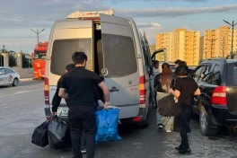 Cəbrayılın Şükürbəyli kəndinə növbəti köç karvanı yola salınıb - FOTO