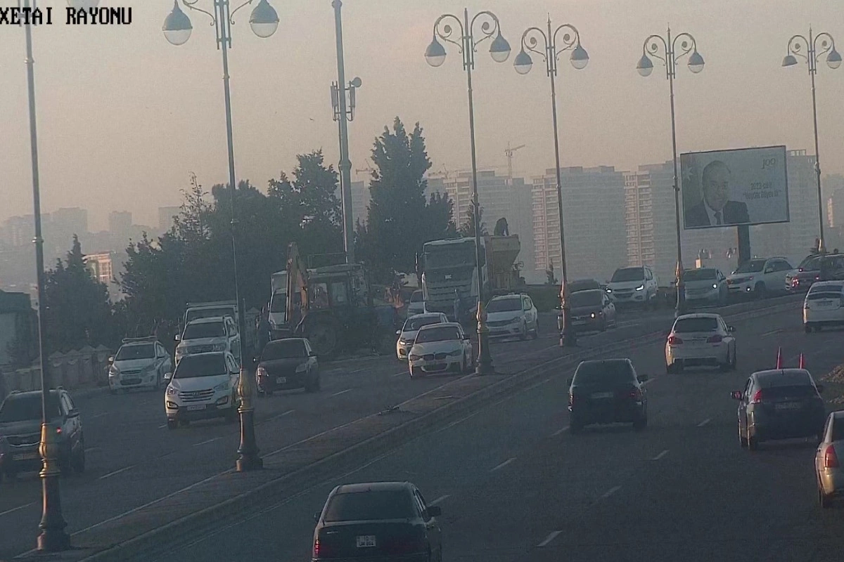 Bakıda bu yolda təmir işləri aparılır - XƏBƏRDARLIQ
