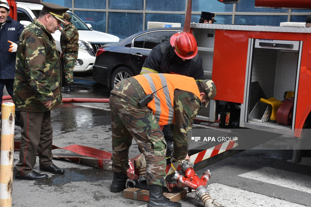 FHN: Ötən sutka 29 yanğına çıxış olub, 7 nəfər xilas edilib