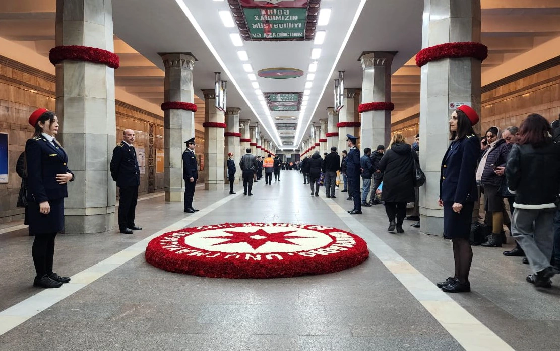 “20 Yanvar” stansiyası hazırda  - Fotolar