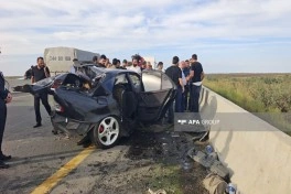 Biləsuvarda zəncirvari qəzada ölən və xəsarət alan şəxslərin kimliyi məlum olub- TƏFƏRRÜAT -FOTO - VİDEO - YENİLƏNİB-1