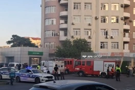 Bakıda obyektdə yanğın söndürülüb, xəsarət alan olmayıb - YENİLƏNİB-1 - FOTO - VİDEO