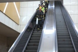 FHN metroda birgə təlim keçirib - VİDEO