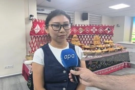 Azərbaycanlı jurnalistlər Qırğızıstana media turu çərçivəsində "Kabar" agentliyində olublar - FOTO